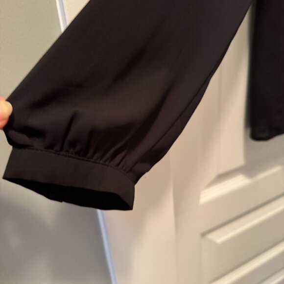 Esprit classic long sleeve black blouse - Picture 3 of 5